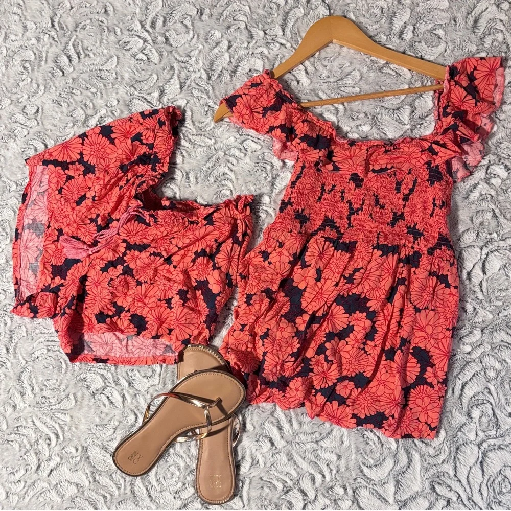 Isabel Maternity Pink Floral Tank Top Bundle